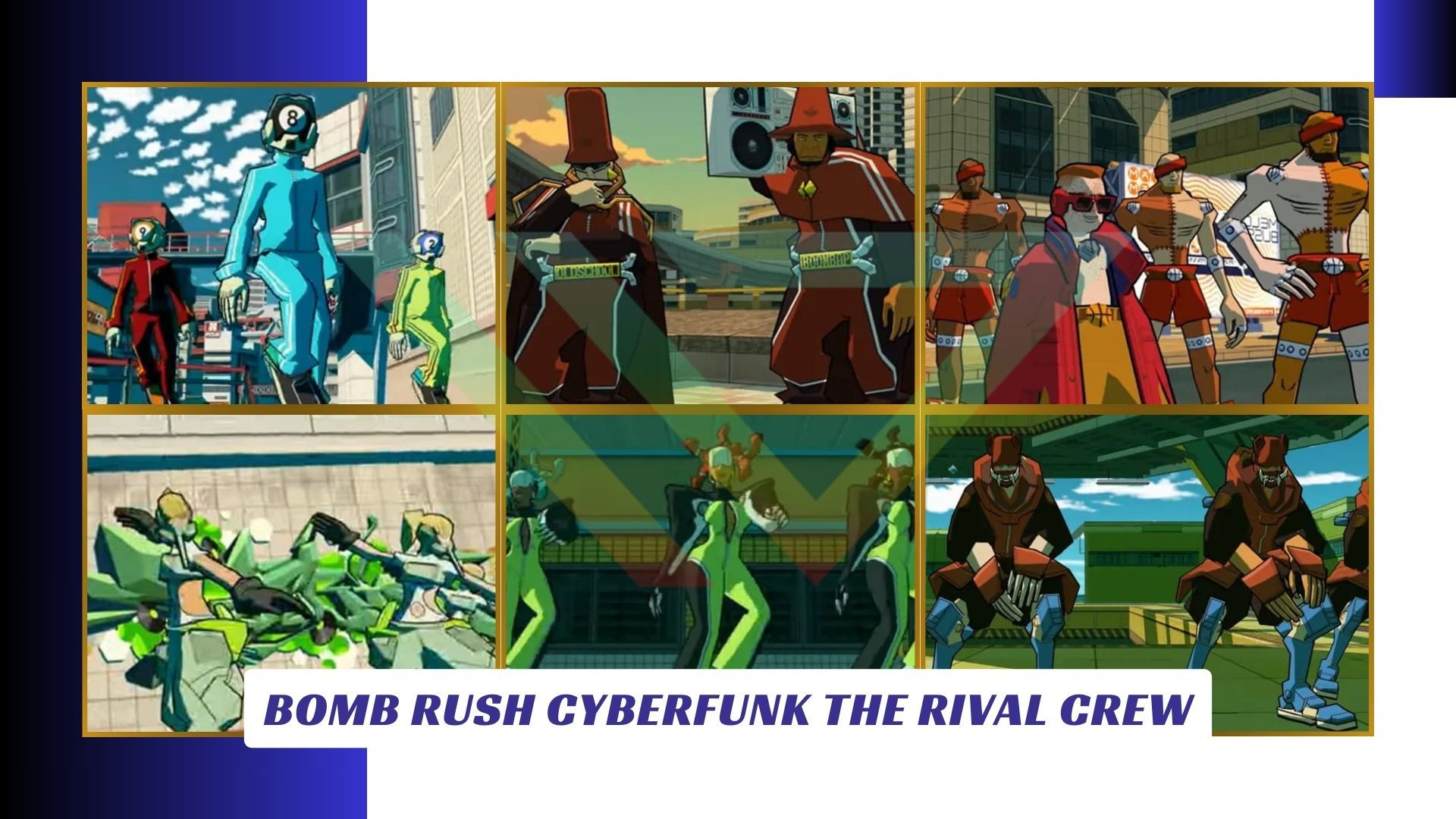Bomb Rush Cyberfunk The Rival Crew Lawod Cover