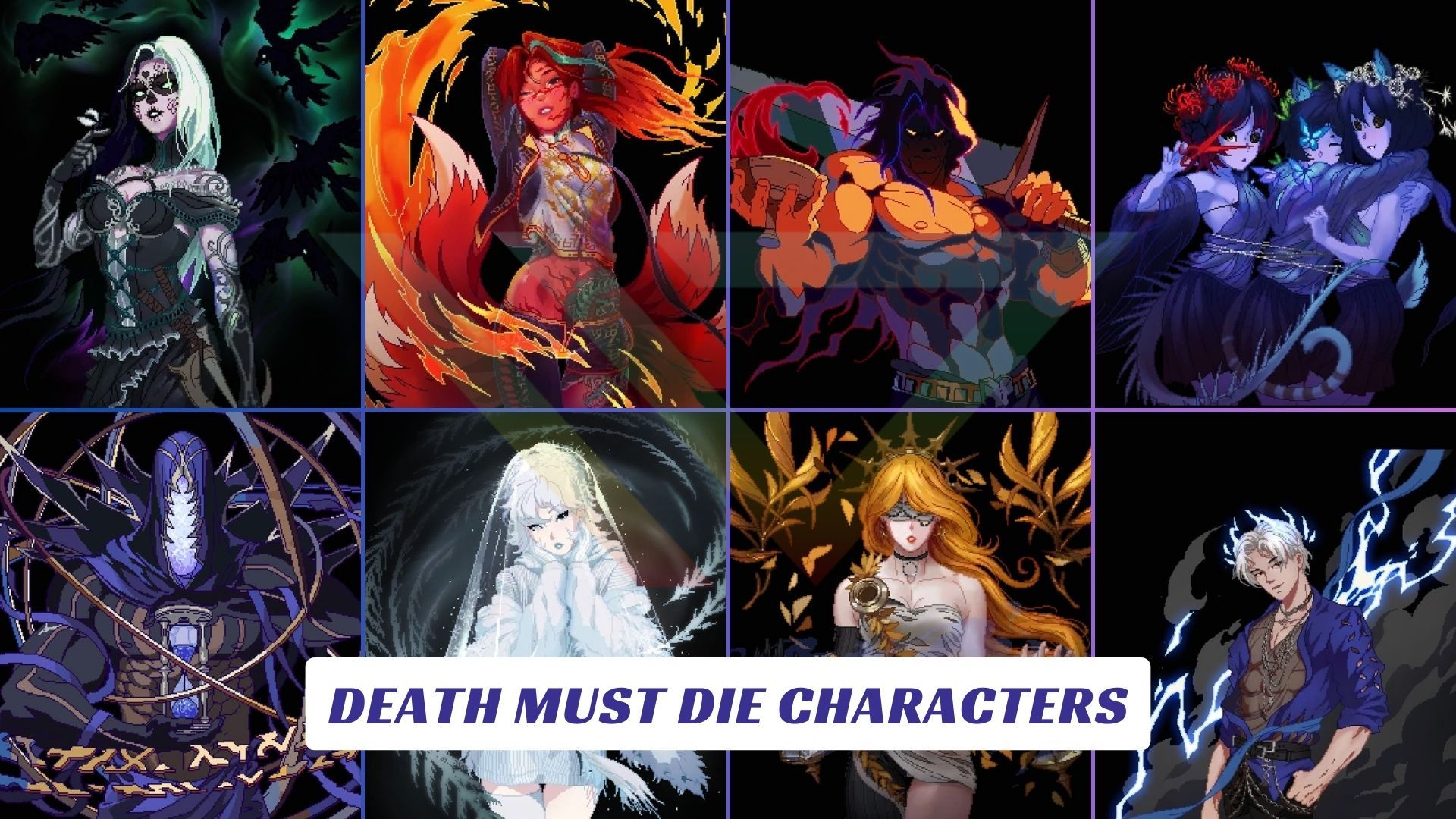 Death Must Die Characters Lawod Cover