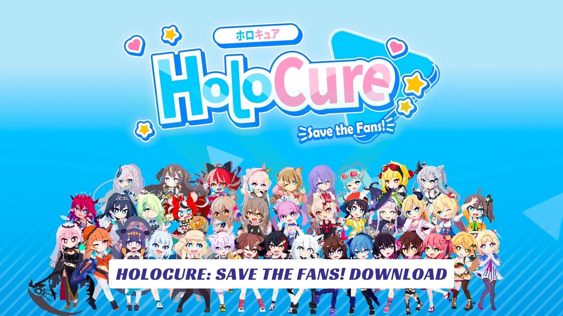 HoloCure: Save the Fans! Download HoloCure Save the Fans Download Lawod Cover