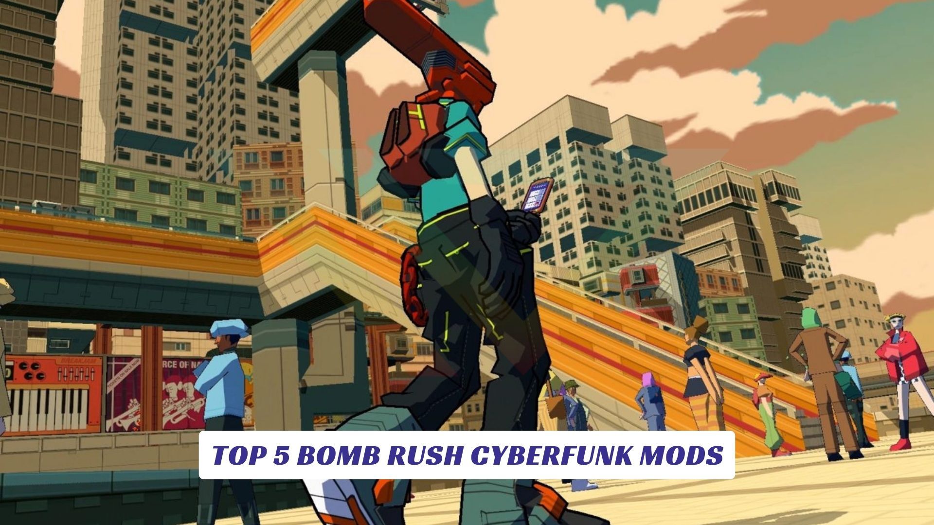 Top 5 Bomb Rush Cyberfunk Mods Lawod Cover