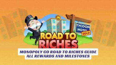 Monopoly GO Road to Riches Guide All Rewards and Milestones Lawod Cover