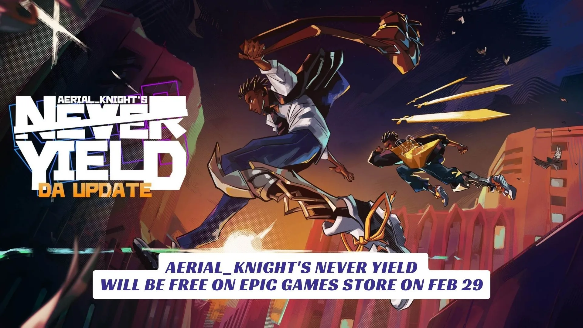Aerial_Knight's Never Yield Will Be Free on Epic Games Store on Feb 29 Aerial Knights Never Yield Will Be Free on Epic Games Store on Feb 29 Lawod Cover