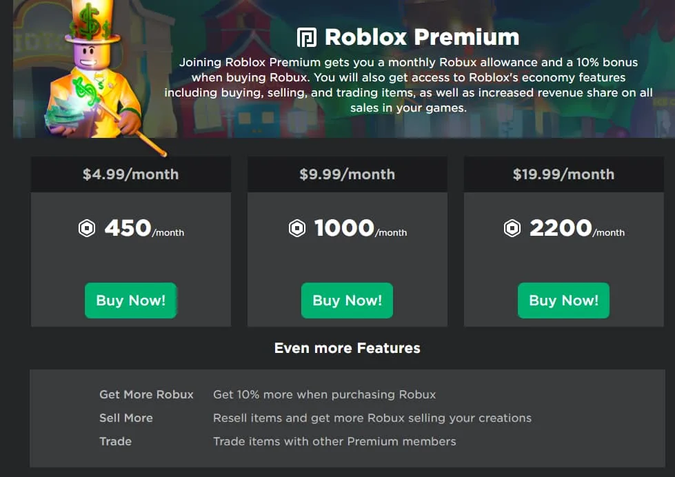 Roblox Premium Lawod ss