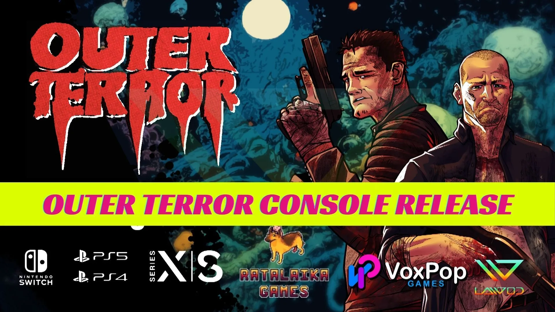 Outer Terror Releases To Consoles Lawod Cover