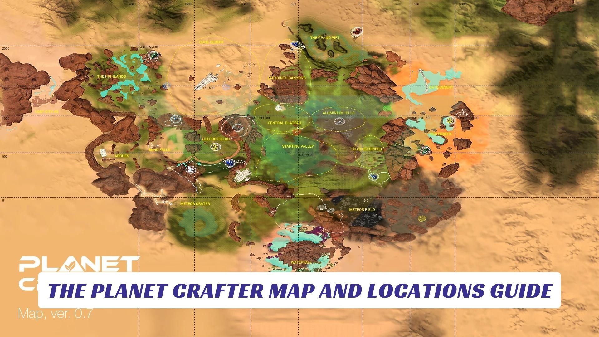 The Planet Crafter Interactive Map and Locations Guide The Planet Crafter Interactive Map and Locations Guide Lawod Cover