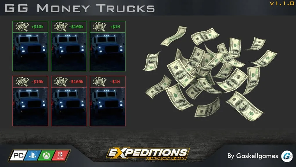 Top 5 Expeditions A Mudrunner Game Mods gg money trucks lawod ss