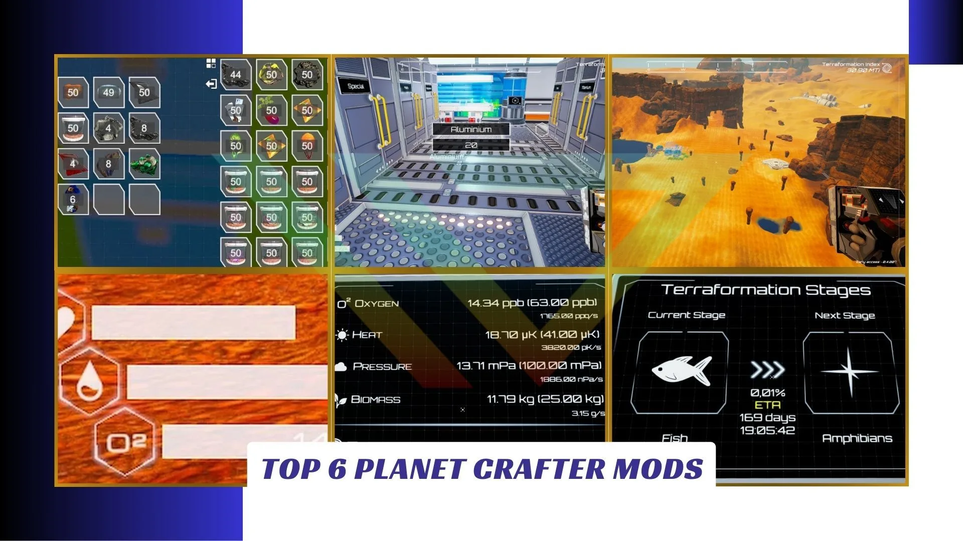 Top 6 Planet Crafter Mods Lawod Cover
