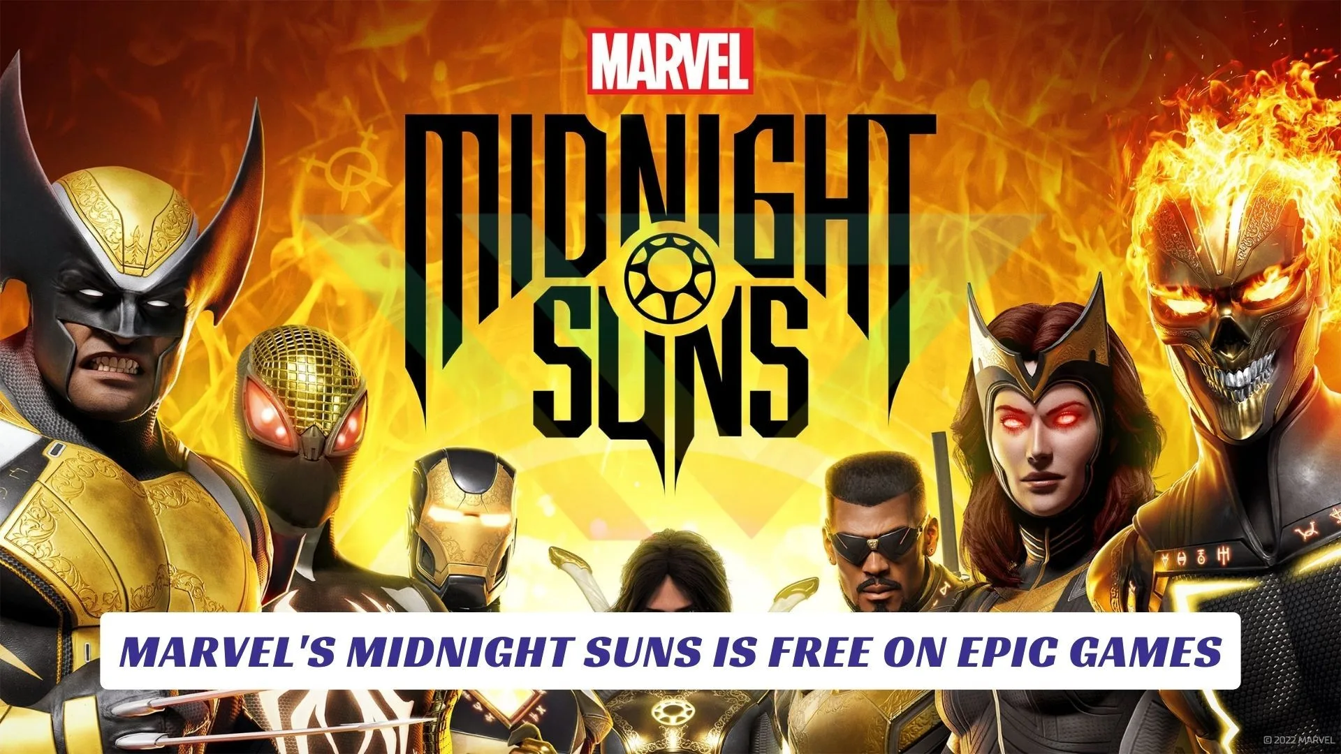 Marvel's Midnight Suns is Free on Epic Games Marvels Midnight Suns is Free on Epic Games Lawod Cover