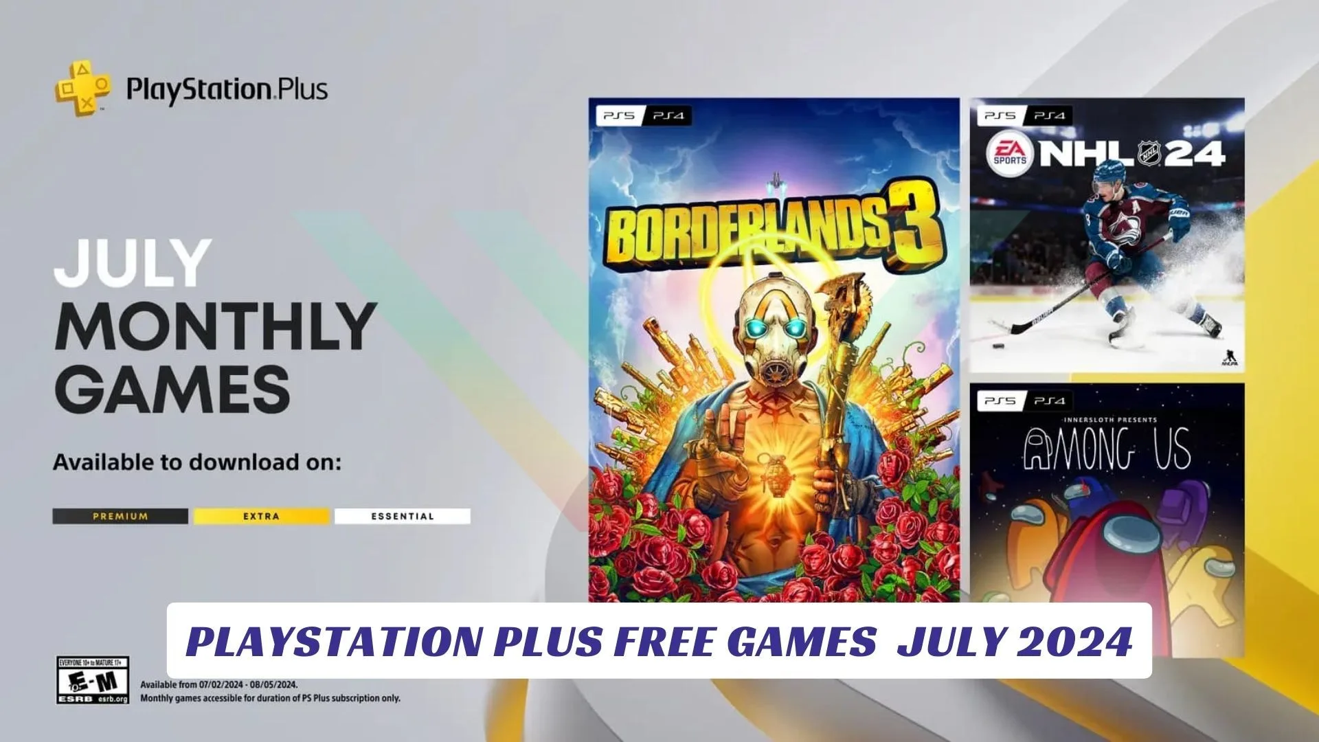 PlayStation Plus Free Games PlayStation Plus Free Games July 2024 Lawod Cover