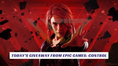 Today's Giveaway from Epic Games Control