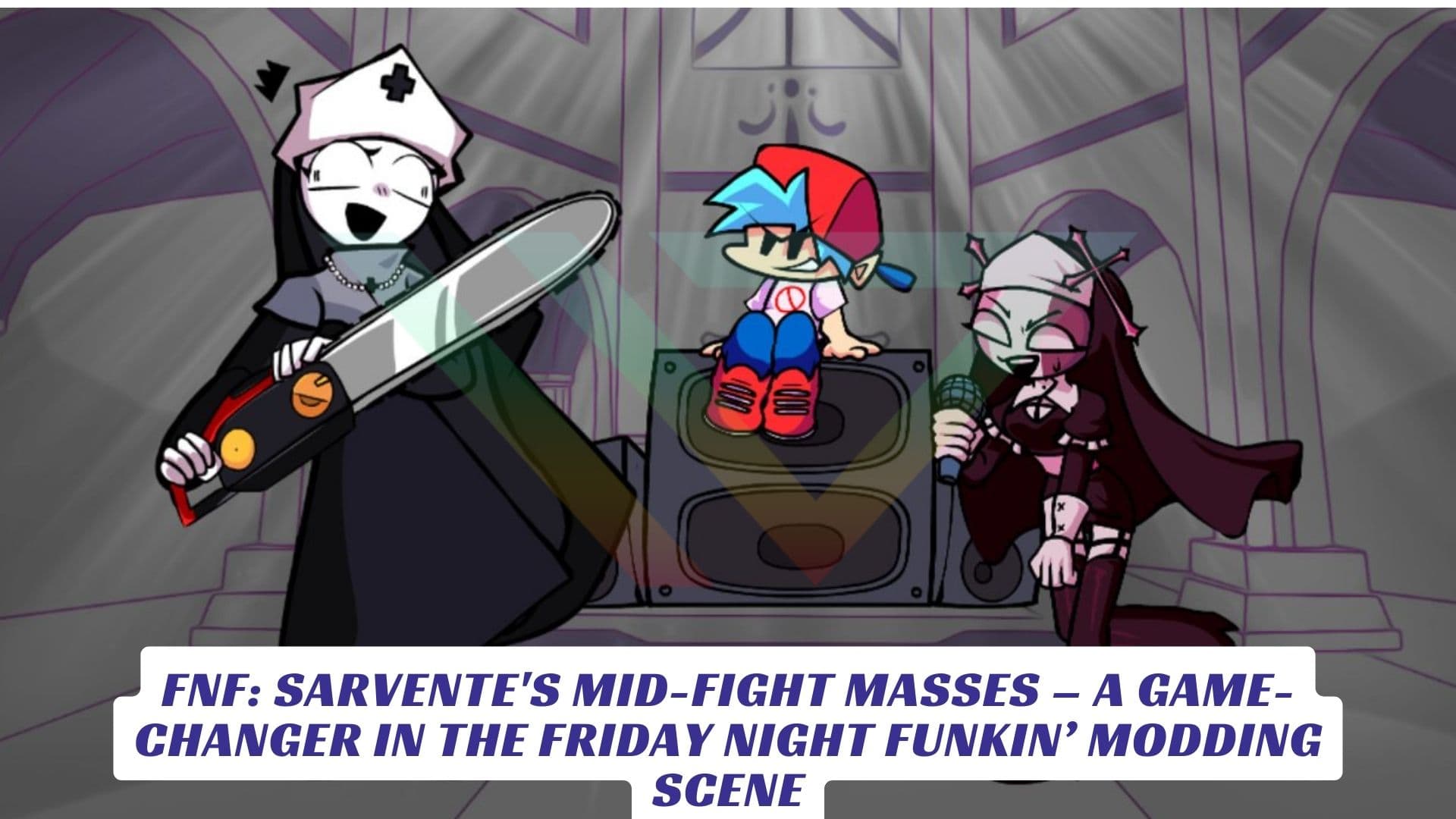 FNF Sarvente's Mid-Fight Masses – A Game-Changer in the Friday Night Funkin’ Modding Scene