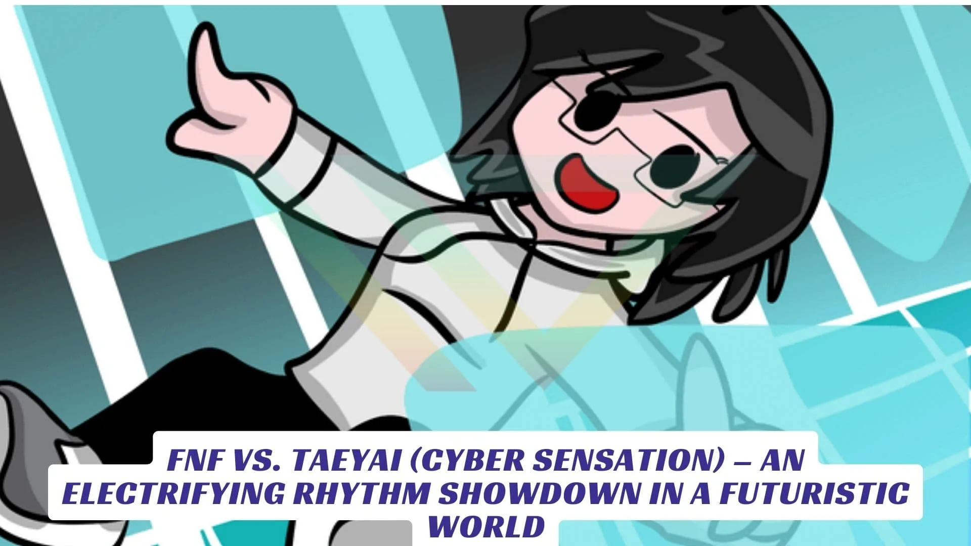FNF vs. Taeyai (Cyber Sensation) – An Electrifying Rhythm Showdown in a Futuristic World
