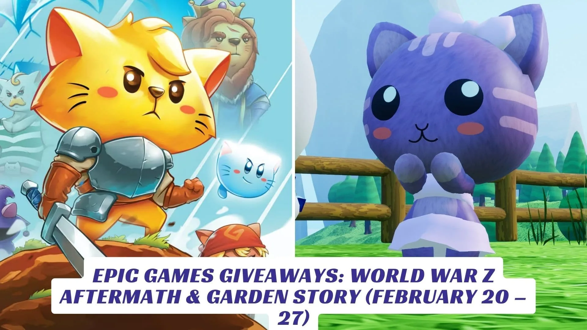 Epic Games Giveaways: Cat Quest & Neko Ghost, Jump! (March 27 - April 3) 10 Epic Games Giveaways Cat Quest & Neko Ghost, Jump! (March 27 - April 3)
