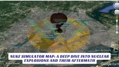 Nuke Simulator Map A Deep Dive into Nuclear Explosions and Their Aftermath