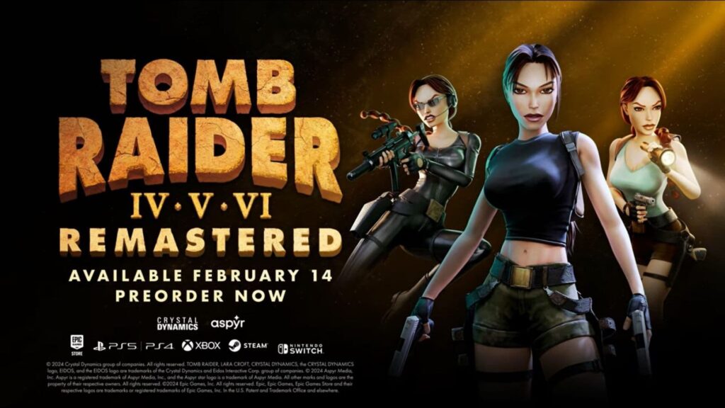 Where to Get Tomb Raider IV–VI Remastered