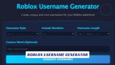 Roblox Username Generator