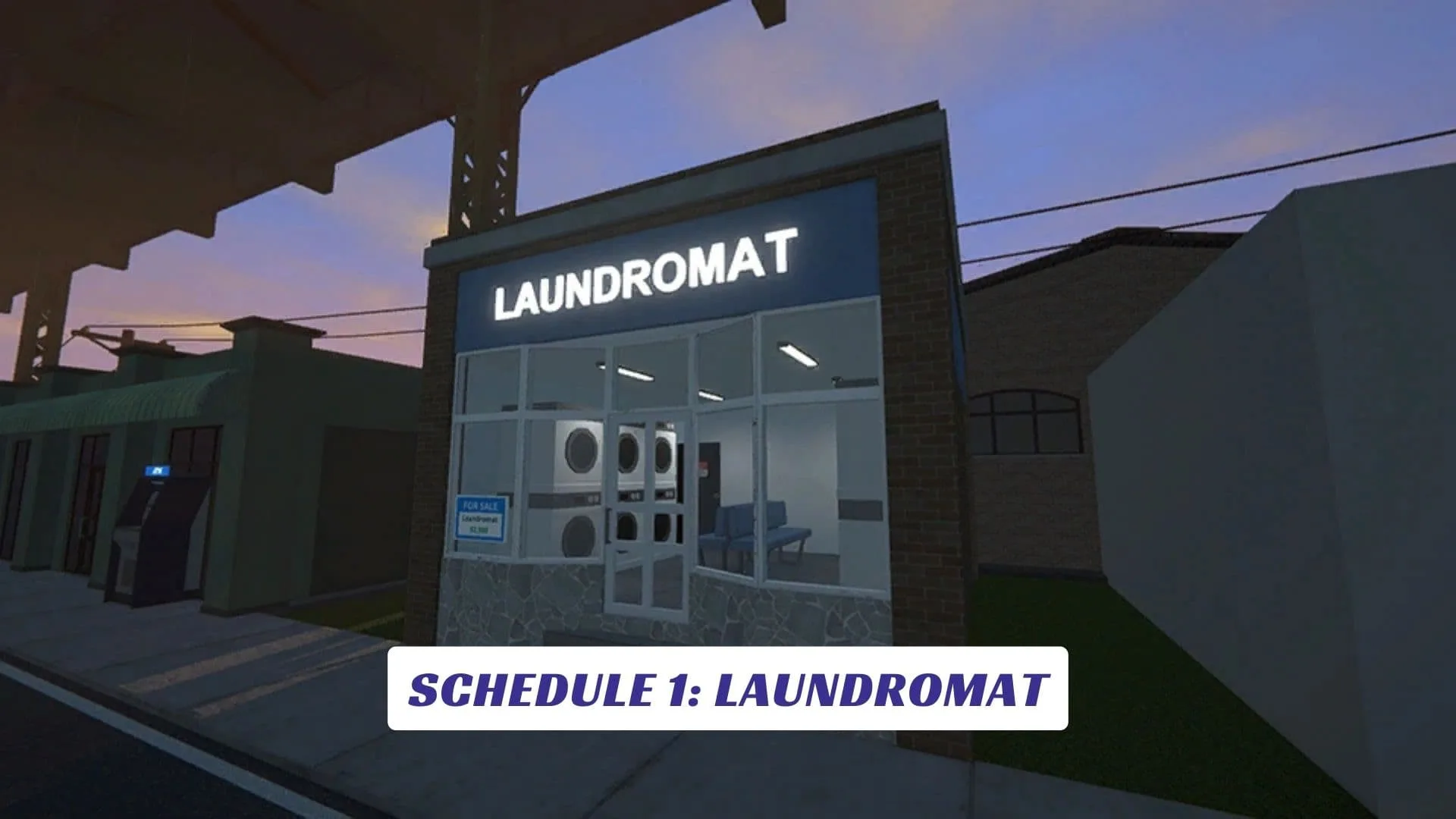 Schedule 1 Laundromat