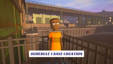 Schedule 1 Save Location