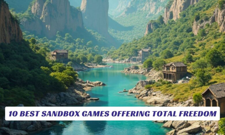 10 Best Sandbox Games Offering Total Freedom 10 Best Sandbox Games Offering Total Freedom