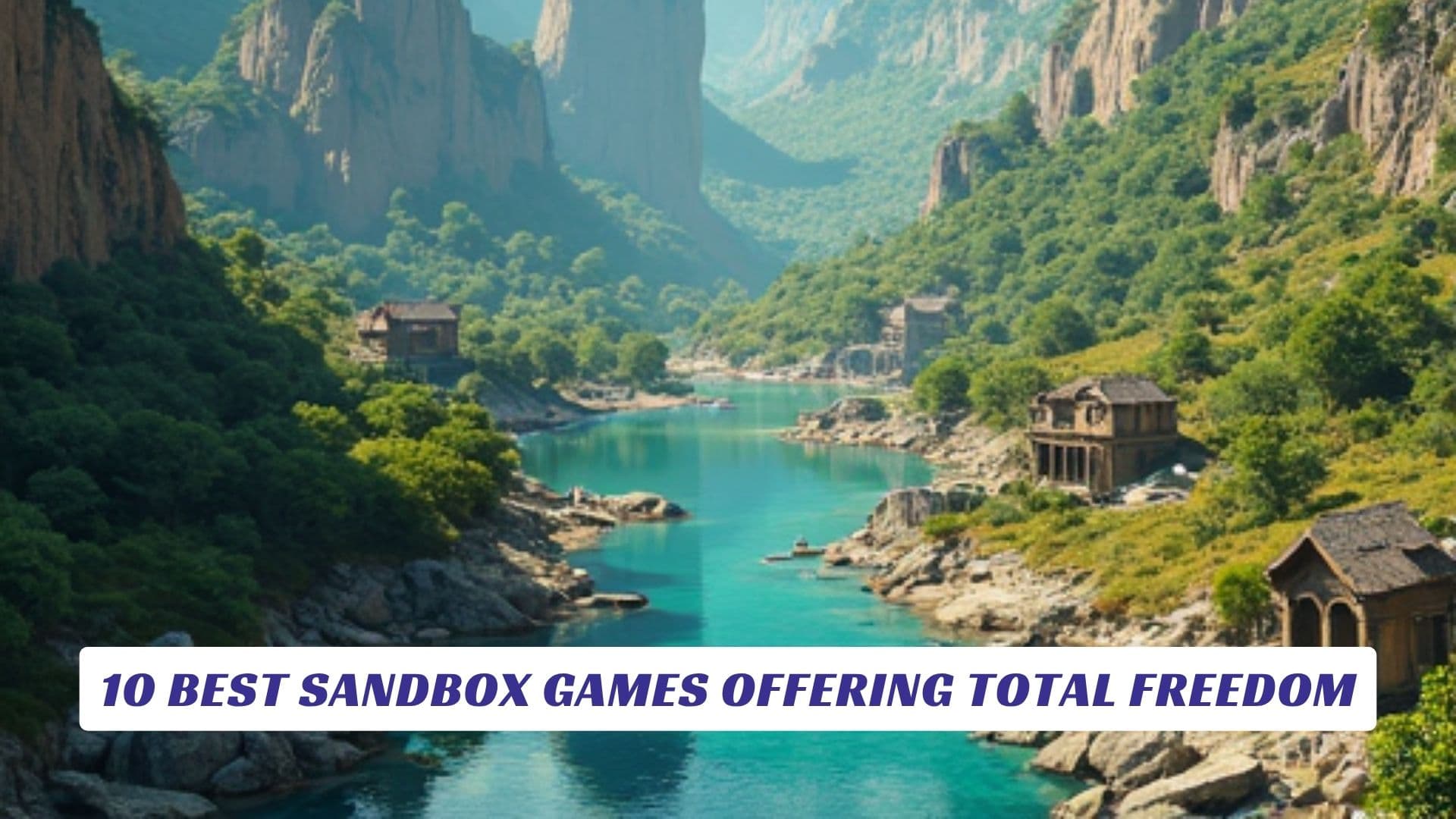10 Best Sandbox Games Offering Total Freedom 10 Best Sandbox Games Offering Total Freedom