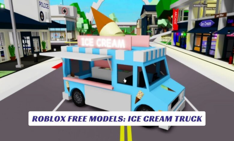 Roblox Free Models: Ice Cream Truck Roblox Free Models Ice Cream Truck