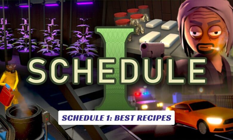 Schedule 1: Best Recipes Schedule 1 Best Recipes