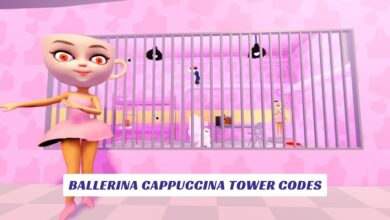 Ballerina Cappuccina Tower Codes