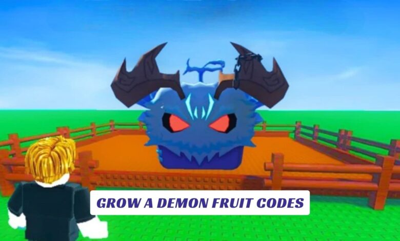 Grow a Demon Fruit Codes Grow a Demon Fruit Codes