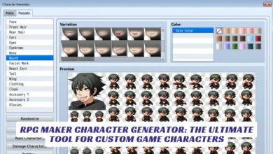 RPG Maker Character Generator The Ultimate Tool for Custom Game Characters