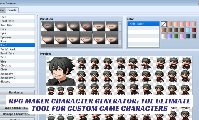 RPG Maker Character Generator: The Ultimate Tool for Custom Game Characters RPG Maker Character Generator The Ultimate Tool for Custom Game Characters