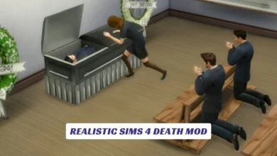 Realistic Sims 4 Death Mod