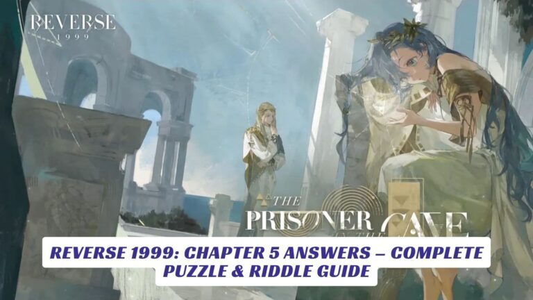 Gpod Ridel's Reverse 1999: Chapter 5 Answers – Complete Puzzle & Riddle Guide - Lawod