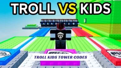 Troll Kids Tower Codes