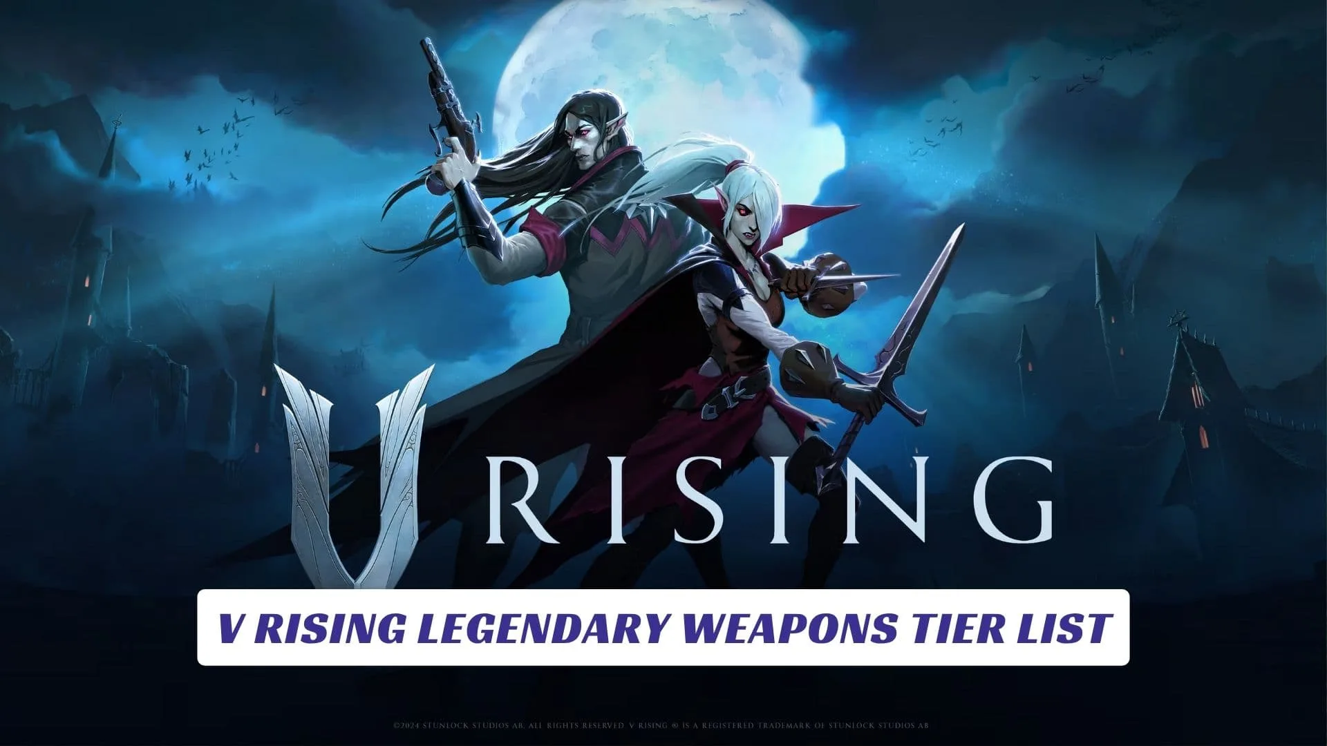V Rising Legendary Weapons Tier List