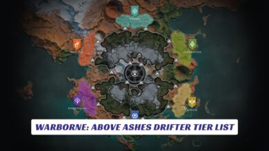 Warborne Above Ashes Drifter Tier List