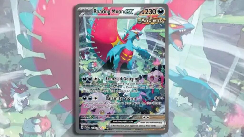 3. Roaring Moon ex Special Illustration Rare (251182) - $38.59 - 6