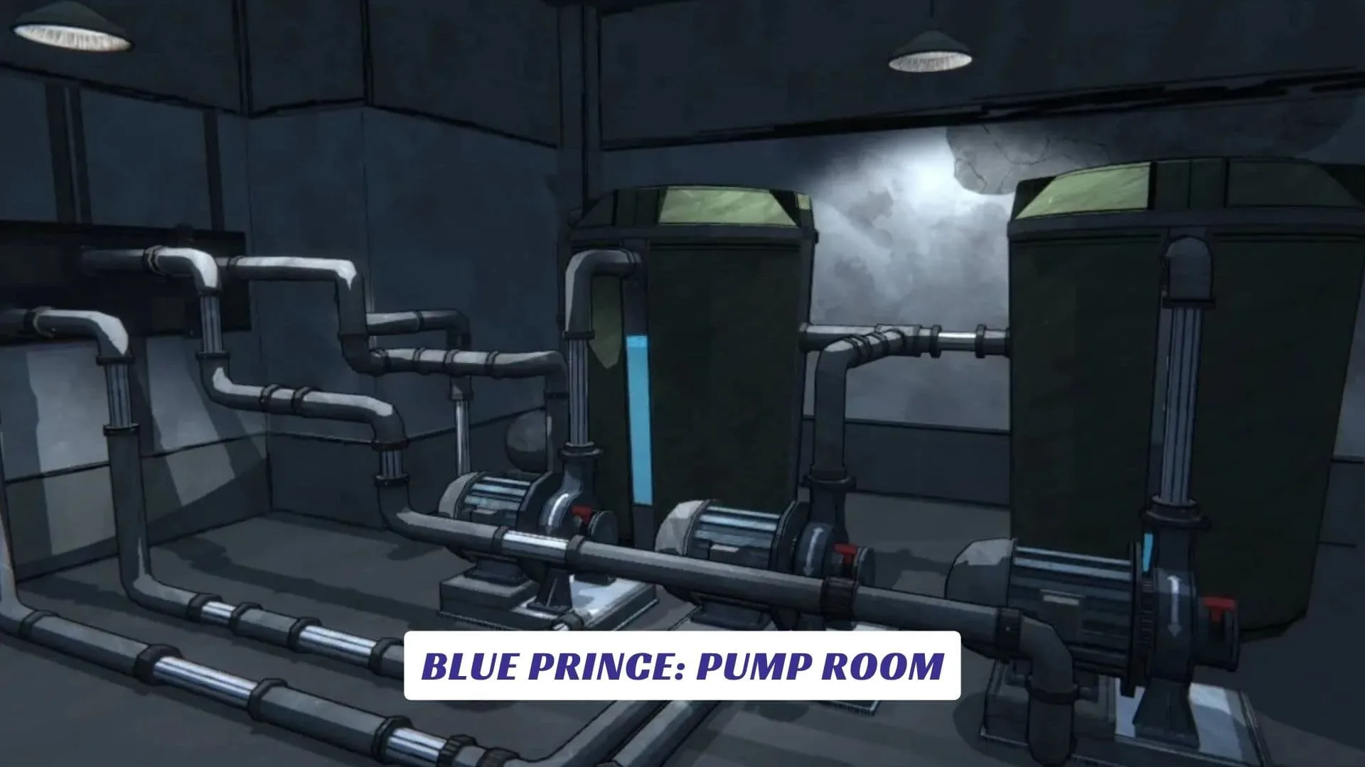 Blue Prince: Pump Room Blue Prince Pump Room