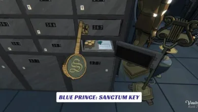 Blue Prince Sanctum Key