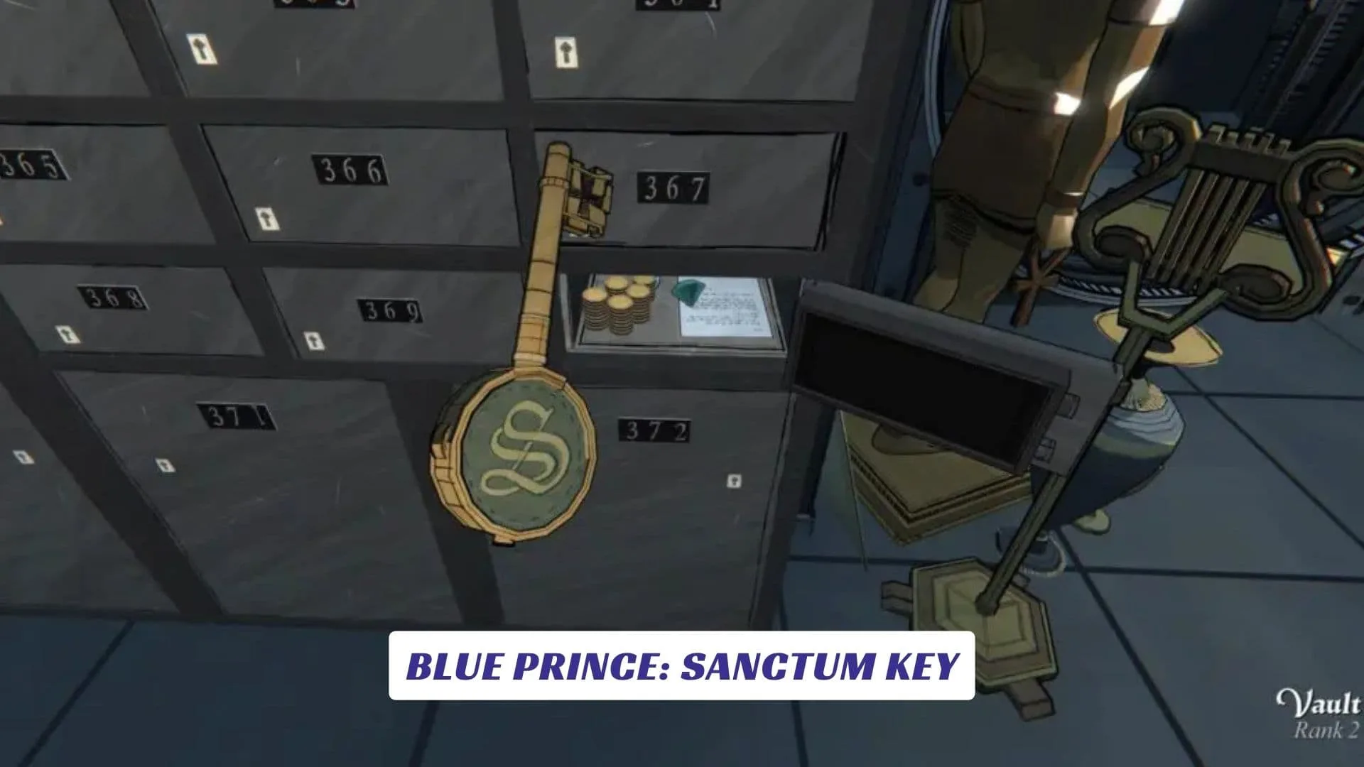 Blue Prince Sanctum Key