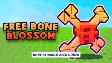 Bone Blossom Seed Codes
