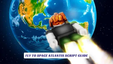 Fly to Space Atlantis Script Guide