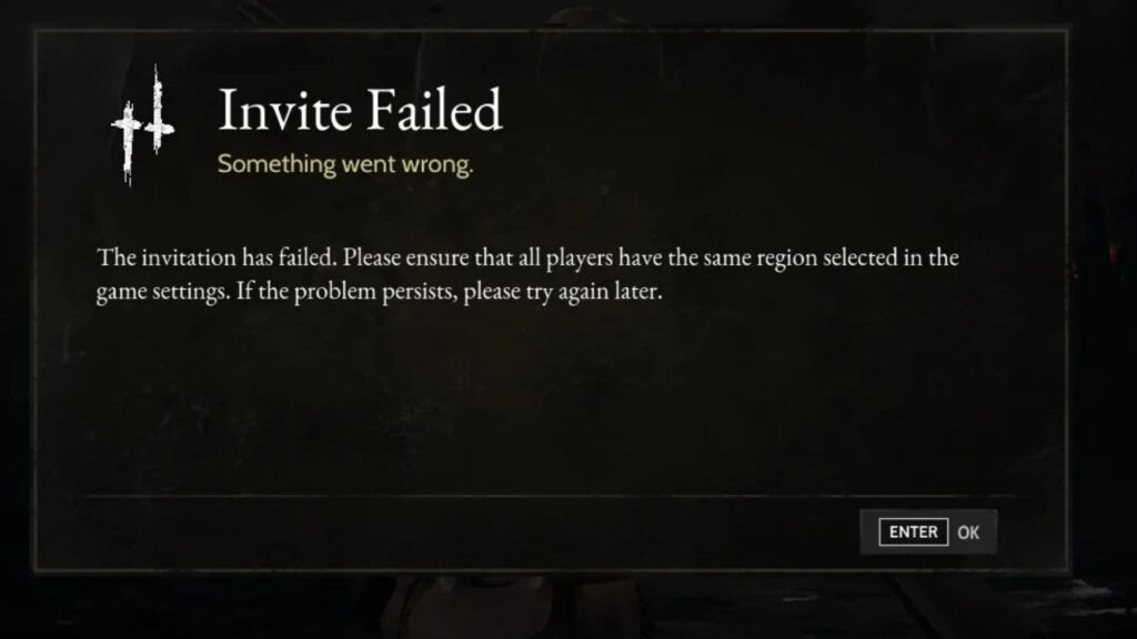 Hunt: Showdown 1896: How to Fix the "Invite Failed" Error 1 How to Fix the “Invite Failed” Error 2