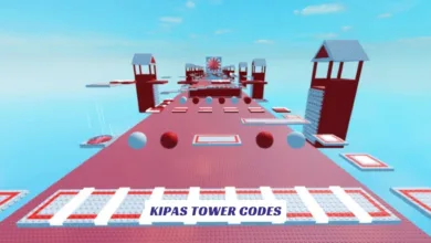 Kipas Tower Codes