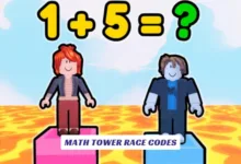 Math Tower Race Codes