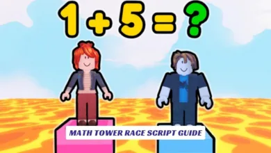 Math Tower Race Script Guide