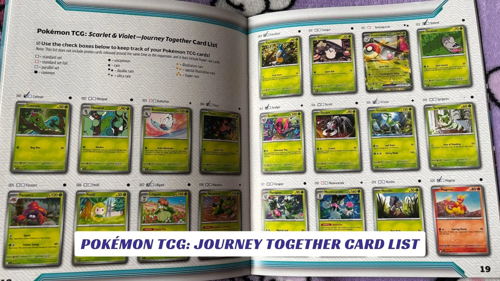 Pok mon TCG Journey Together Card List Lawod