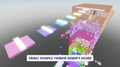 Troll People Tower Script Guide