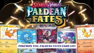 Pokémon TCG Paldean Fates Card List