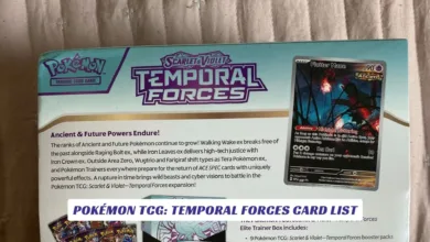 Pokémon TCG Temporal Forces Card List