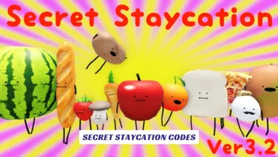 Secret Staycation Codes